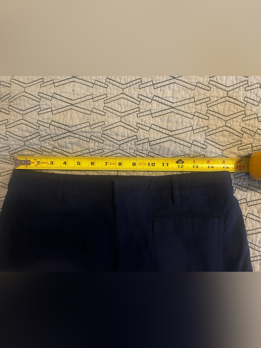 Jcrew Women’s Navy Straight Utility Skirt - Picture 4 of 5